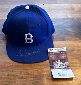 Don Newcombe Signed Brooklyn Dodgers Roman Hat - JSA /Coa - Picture 1 of 7