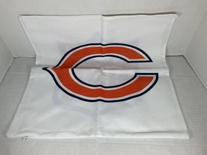 New 2 PACK CHICAGO BEARS DECORATIVE THROW PILLOW Covers 18x18 inches NFL - Picture 1 of 3