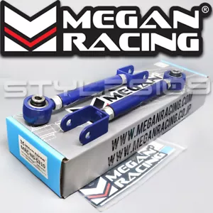 Megan Racing Adjustable Rear Camber Arms Kit For Nissan 350Z 2003 - 2008 G35 Z33 - Picture 1 of 11