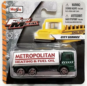MAISTO FRISCHES METALL - STADTSERVICE - METROPOLITAN HEIZUNG & KRAFTÖLTANKER 1:64 - Bild 1 von 4