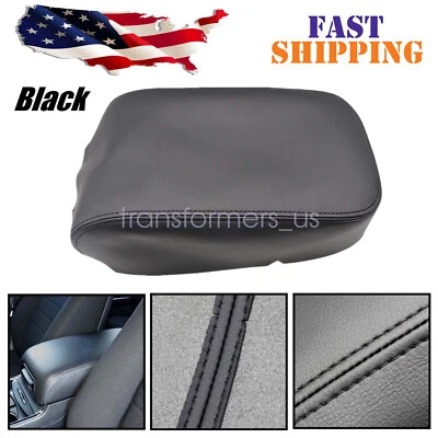 Cubierta de reposabrazos con tapa de consola central para Chrysler 300 Dodge Charger 2011-2018 negra Foto 1 de 4