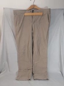 Pantalones forrados de lana Eddie Bauer para hombre marrón tecnología al aire libre caminata escalada ropa de trabajo - Imagen 1 de 4