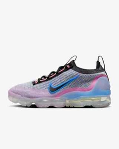 Nike Wmns Air VaporMax Flyknit FK 2021 Next Nature Pink Blast Blue DX3369-600 - Picture 1 of 12