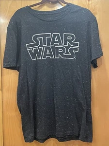 Star Wars XL T Shirt logo 1977 movie luke leia skywalker han solo chewbacca - Picture 1 of 4