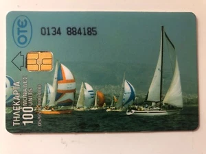 Sail Boats - Greece - Greek Phone Card (1995) - Picture 1 of 2