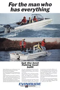 1966 Evinrude: Für den Mann, der alles hat Vintage Druckanzeige - Bild 1 von 1