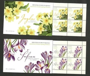 FOLLETO CROATA-MNH (10 JUEGOS) - FLORA - FLORES - 2012. - Imagen 1 de 4
