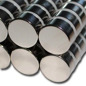 2 IMANES DE POTENCIA DE NEODIMIO D22x10 mm NdFeB N48 22 KG DISCO EXTREMADAMENTE FUERTE CILINDRO - Imagen 1 de 2