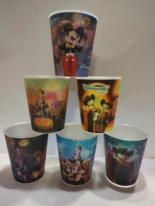 6 McDonald's, Disneyland Resort Paris, 2004 holographic mugs, cups, happy meal, - Picture 1 of 10