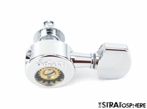 NEW Schaller Da Vinci CHROME TUNERS 3x3 18:1 Ratio Guitar DaVinci TK-0972-010 - Picture 1 of 1