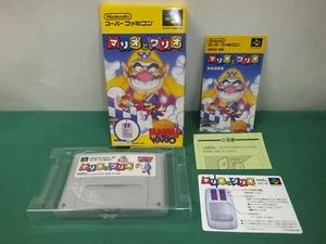 SNES -- Mario & Wario -- New!! Super famicom, JAPAN Game Nintendo. 13497 - Picture 1 of 8