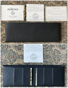 Vintage, Herren ELCO Leder Geldbörse / Geldbörse Neu aus altem Lagerbestand mit OVP! - Bild 1 von 5