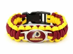 Washington Redskins NFL Paracord Bracelet NEW - FREE SHIPPING!!! - Picture 1 of 2