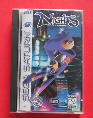 Juego Nights Into Dreams Sega Saturn Auténtico Completo 1996 En Caja Foto 1 de 4