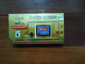 NEW Nintendo Game and Watch Super Mario Bros Electronic Handheld Color Screen