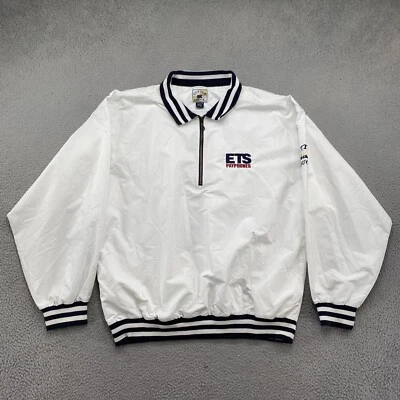 Chaqueta cortavientos pulóver Cutter & Buck ETS Pay Phones golf para hombre 1/4 cremallera 2XL Foto 1 de 4