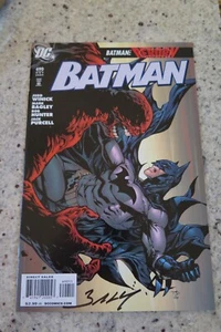 BATMAN 690 DC COMICS NOV 2009 SIGNED BY MARK BAGLEY - Picture 1 of 6