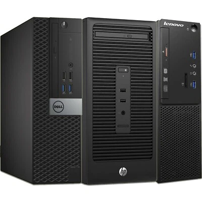 Cheap Desktop PC any BRAND intel/AMD Pentium Dual Core 2GB RAM 80GB HDD Win-10 - Image 1 of 4
