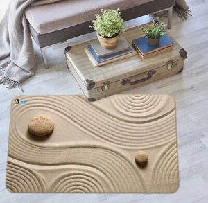 3D Sandstruktur Stein H1445 Mat Elegant Foto Teppich Wolldecke Honey 2023 - Bild 1 von 5