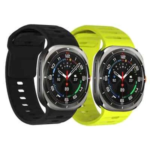 Sports Silicone Strap for Samsung Galaxy Watch Ultra 47mm Soft Band Replacement - Picture 1 of 35