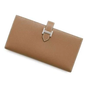 HERMES Beansufla Veau Madame Gold - Picture 1 of 6