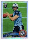 2011 TOPPS CHROME REFRACTOR JAKE LOCKER ROOKIE CARD #185 **NM-MT** TENNESSEE. rookie card picture