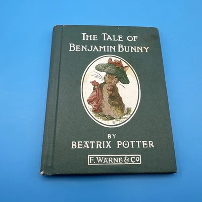 The Tale of Benjamin Bunny by Beatrix Potter Copyright 1904 Renewed 1932 (50 pg) - Image 1 of 4