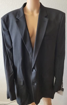 J.M. Haggar Premium Stretch Classic Fit Suit Jacket Blue - Image 1 of 4