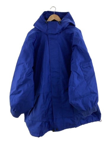 BALENCIAGA GIACCA NYLON CON ETICHETTE NUOVA MARINE 44 Navy 543833