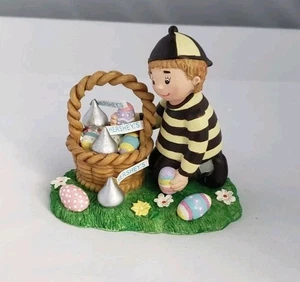 Kurt S. Adler Hershey's Chocolate Happy Easter Basket Figure & Tag. 1998 - Picture 1 of 7