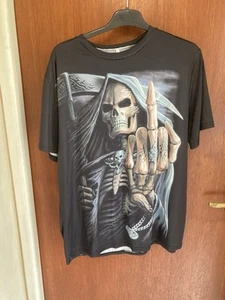 CAMISETA SPIRAL REAPER VINTAGE PARA HOMBRE. Talla XL. - Imagen 1 de 4