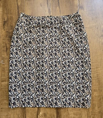 Falda Classiques Entier Mujer 4 Beige Elástico Lápiz Forrado Recto Carrera Foto 1 de 4