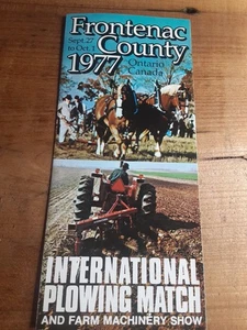 1977 International Plowing Match Farm Tractor Show Frontenac Ontario brochure - Picture 1 of 4