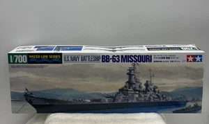 1/700  U.S. Navy Battleship Missouri (BB-63) Water Line Series Tamiya No. 613 - Picture 1 of 19