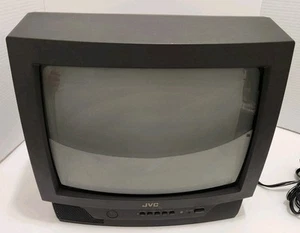 JVC C-13910 CRT 13-Inch TV VTG Gaming Color Television TESTED WORKS FREE SHIP - Picture 1 of 16