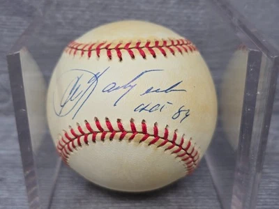 Carl Yastrzemski Signed Autographed Baseball HOF OBAL HOF Inscription - Image 1 of 4