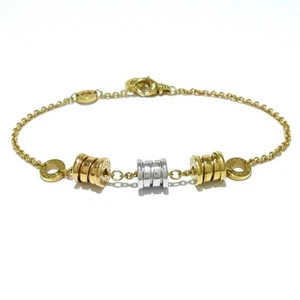 Auth BVLGARI B-zero1 Element BR853666 18K Tri-color EZKKH5 Bracelet - Picture 1 of 8