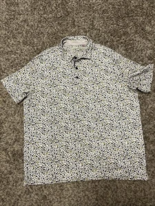 Hawke & Co Performance Golf Polo Shirt All Over Print Men’s XXL 2XL - Picture 1 of 9