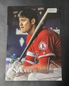 2019 Topps Stadium Club Shohei Ohtani OBV-SO Jumbo Box Topper SP ANGELS DODGERS - Picture 1 of 2