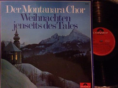 LP Der Montanara Chor Weihnachten jenseits des Tales rare German press 1967 EX - Image 1 of 4