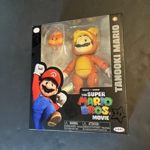 The Super Mario Bros Movie 5" Tanooki Mario Jakks Pacific personaggio Nintendo NUOVO - Foto 1 di 4