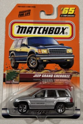 2000 MATCHBOX JEEP GRAND CHEROKEE LIMITED WITH BOAT ON TOP - Image 1 of 2