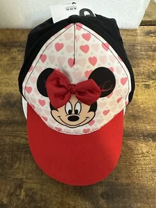 Disney Minnie Mouse Girls Youth Hat with Bow NEW W/ TAG - Picture 1 of 13