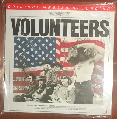 Jefferson Airplane VOLUNTEERS 2xLP 45RPM Mobile Fidelity Sound Lab MFSL MoFi NEW Foto 1 de 2