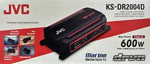 NEU JVC KS-DR2004D Kompakt 4-Kanal Marine/Motorsport Verstärker, 50 W RMSx4 - Bild 1 von 1