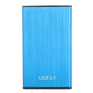 Mobile Hard Drive Blue USB3.0 Notebook Desktop Computer Accessories GK18 2.5 ZZ1 - Photo 1/33