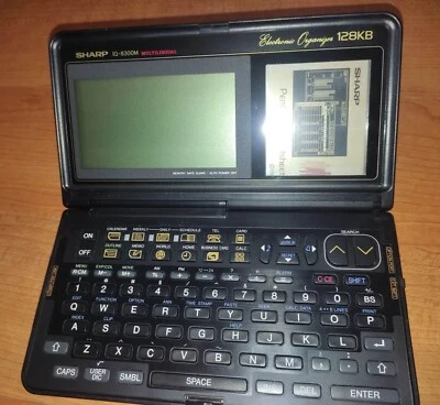 Original Sharp Organizer IQ-8300M 128 KB Defekt, Zustand OK - Bild 1 von 4