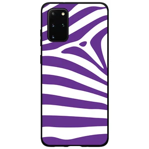 Hard Case Cover for Samsung Galaxy S Purple & White Zebra Skin Stripes - Picture 1 of 6