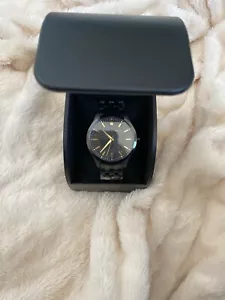 Mens Wristwatch ARMANI EXCHANGE HAMPTON AX2144 Stainless Steel Black NEW See Pic - Picture 1 of 7