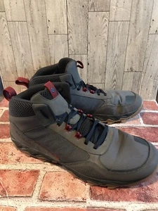 Columbia Hombres 13 Zapato de Senderismo Gris BMO163-089 Bota Ligera Media - Imagen 1 de 9